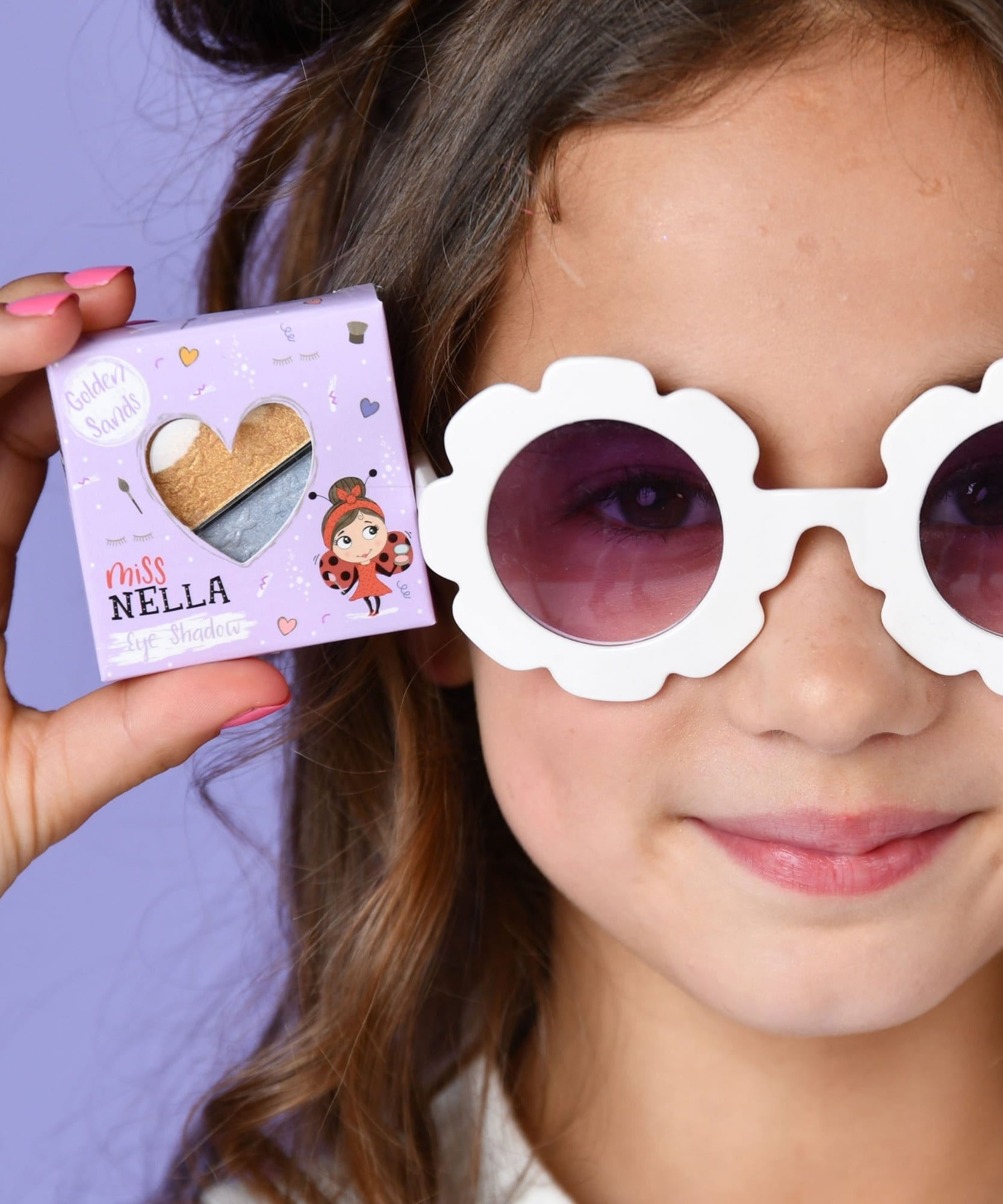 Miss Nella - Non-Toxic Children's Golden 2-Piece Eyeshadow