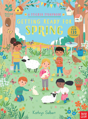National Trust - Getting Ready for Spring Sticker Storybook