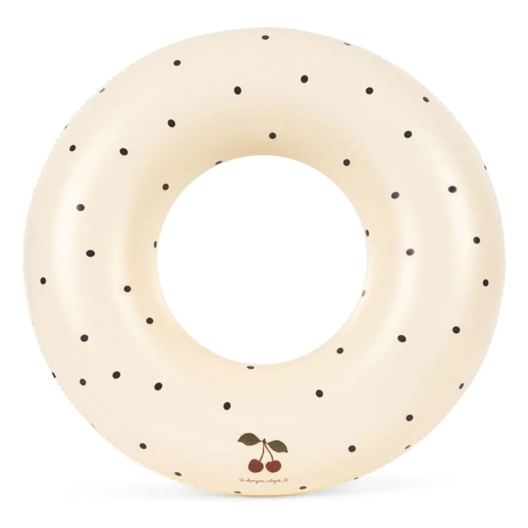 Konges Sløjd - Navy Dot Inflatable Ring | Beige
