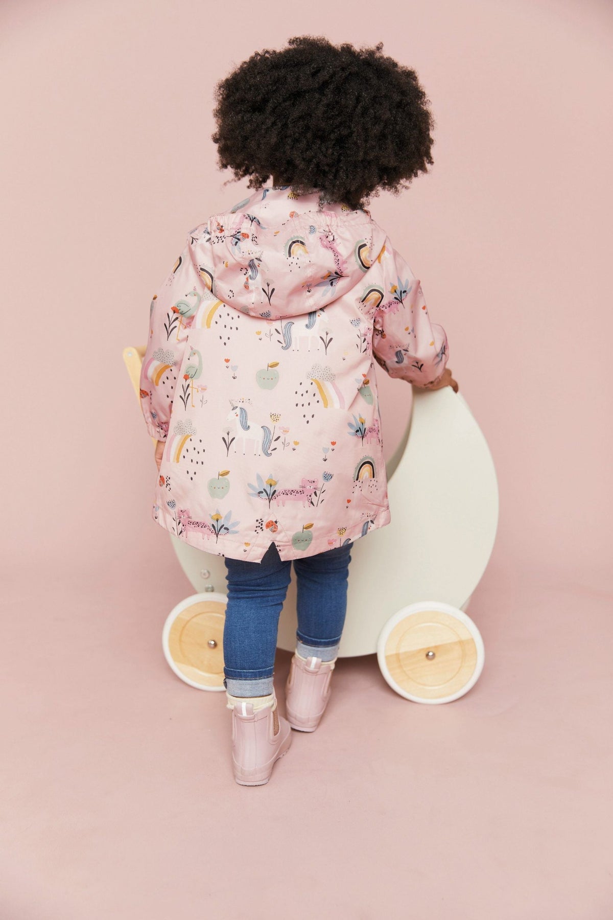Next - Happy Sustainable Girl's Jacket Raincoat - 3-4 Years 