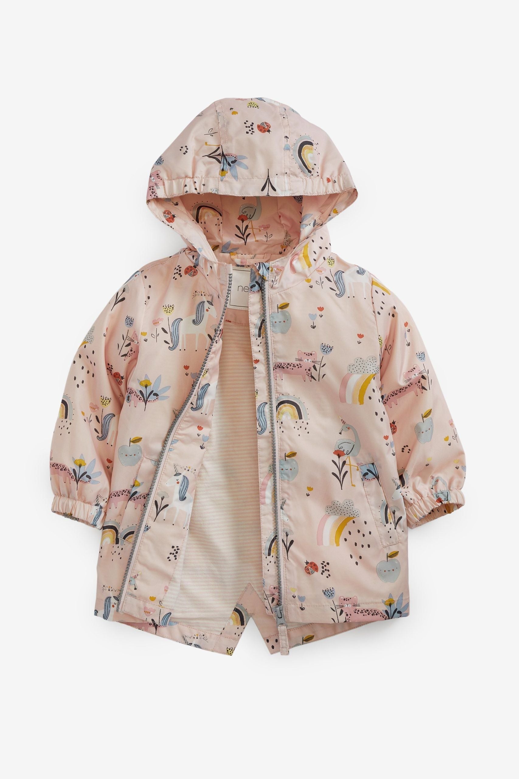 Next - Happy Sustainable Girl's Jacket Raincoat - 6-7 Years 