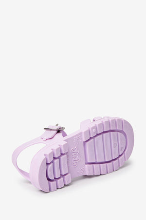 Next - Girls Jelly Jelly Lilac Sandals - 23 