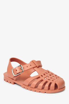 Next - Girls and Boys Jelly Jelly Light Brown Sandals - 25.5 