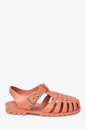 Next - Girls and Boys Jelly Jelly Light Brown Sandals - 26