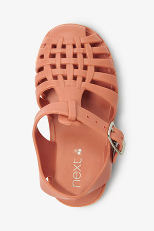 Next - Girls and Boys Jelly Jelly Light Brown Sandals - 26