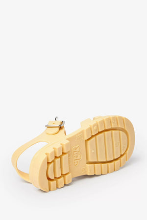 Next - Girls and Boys Jelly Jelly Light Yellow Sandals - 26.5 