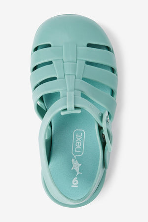 Next - Girls and Boys Jelly Jelly Mint Green Sandals - 20.5