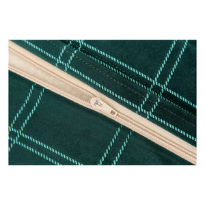 Nobodinoz - Eko velvet long pouf | Green