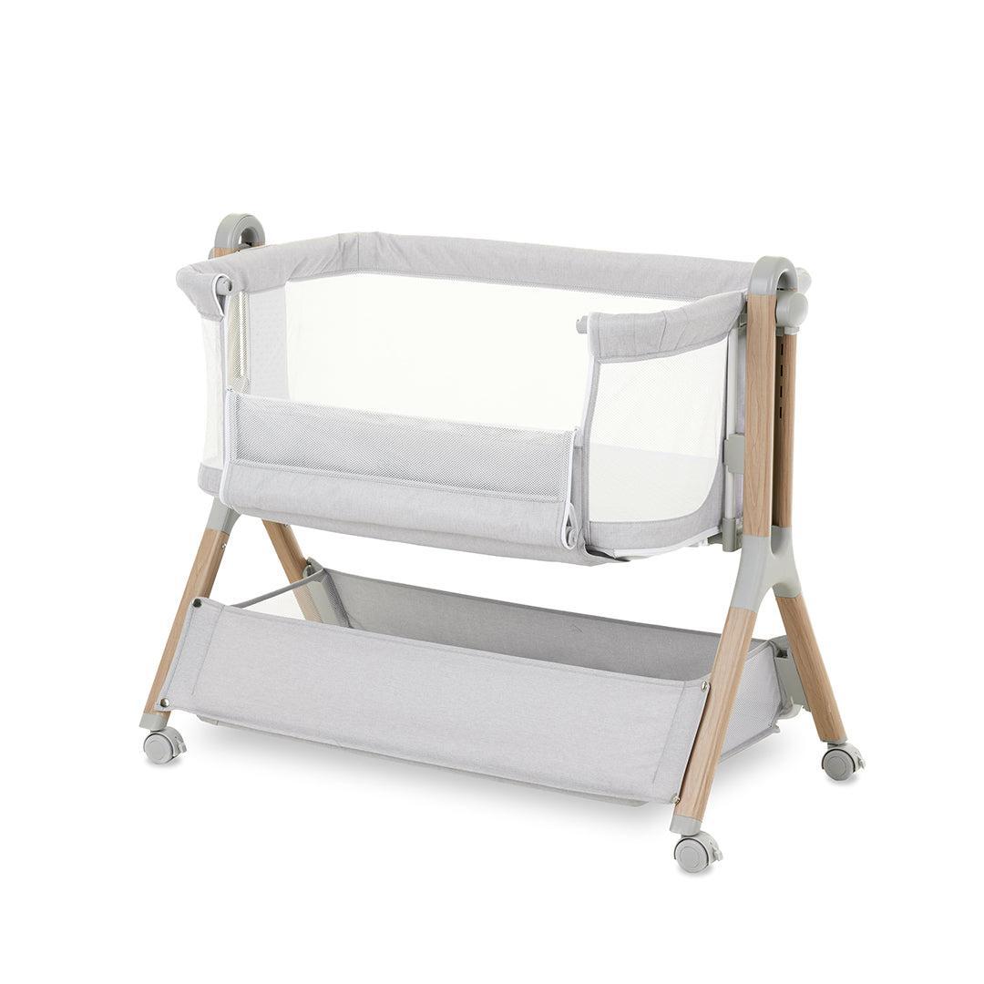 Obaby Cloud Bedside Crib - Grey-Bedside Cribs-Grey-Crib | Natural Baby Shower