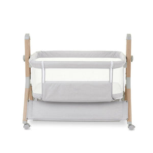 Obaby Cloud Bedside Crib - Grey-Bedside Cribs-Grey-Crib | Natural Baby Shower