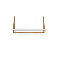 Obaby Maya Shelf - White + Natural-Shelves- | Natural Baby Shower