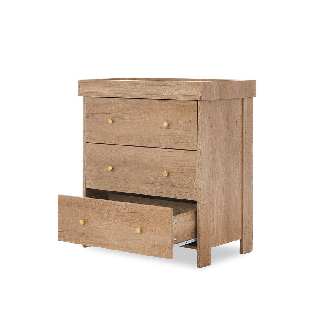 Obaby Nika 2 Piece Room Set & Under Drawer - Oak-Nursery Sets-Oak-One Size | Natural Baby Shower