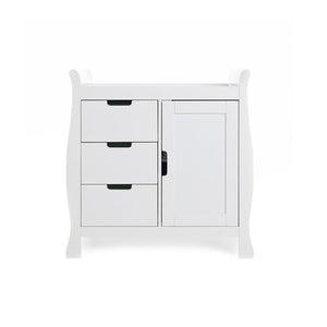 Obaby Stamford Classic 3 Piece Room Set - White-Nursery Sets- | Natural Baby Shower