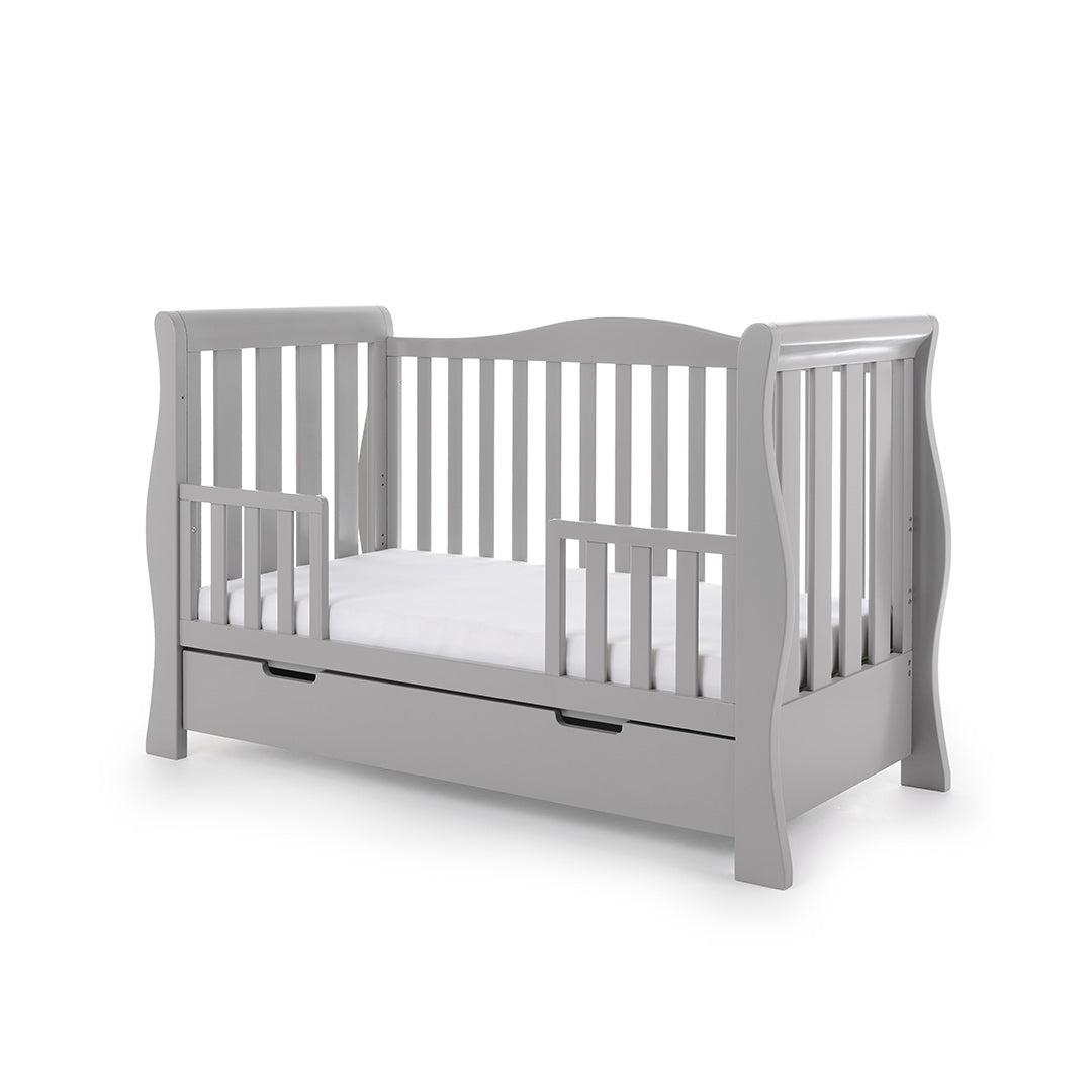 Obaby Stamford Luxe 2 Piece Room Set - Warm Grey-Nursery Sets- | Natural Baby Shower