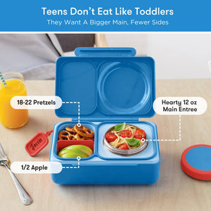 Omiebox - UP Insulated 2nd Generation Cosmic Blue Bento Lunch Box
