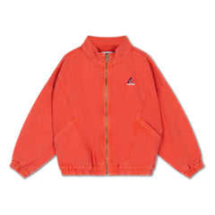 Repose AMS - Organic Cotton Denim Windbreaker | Red