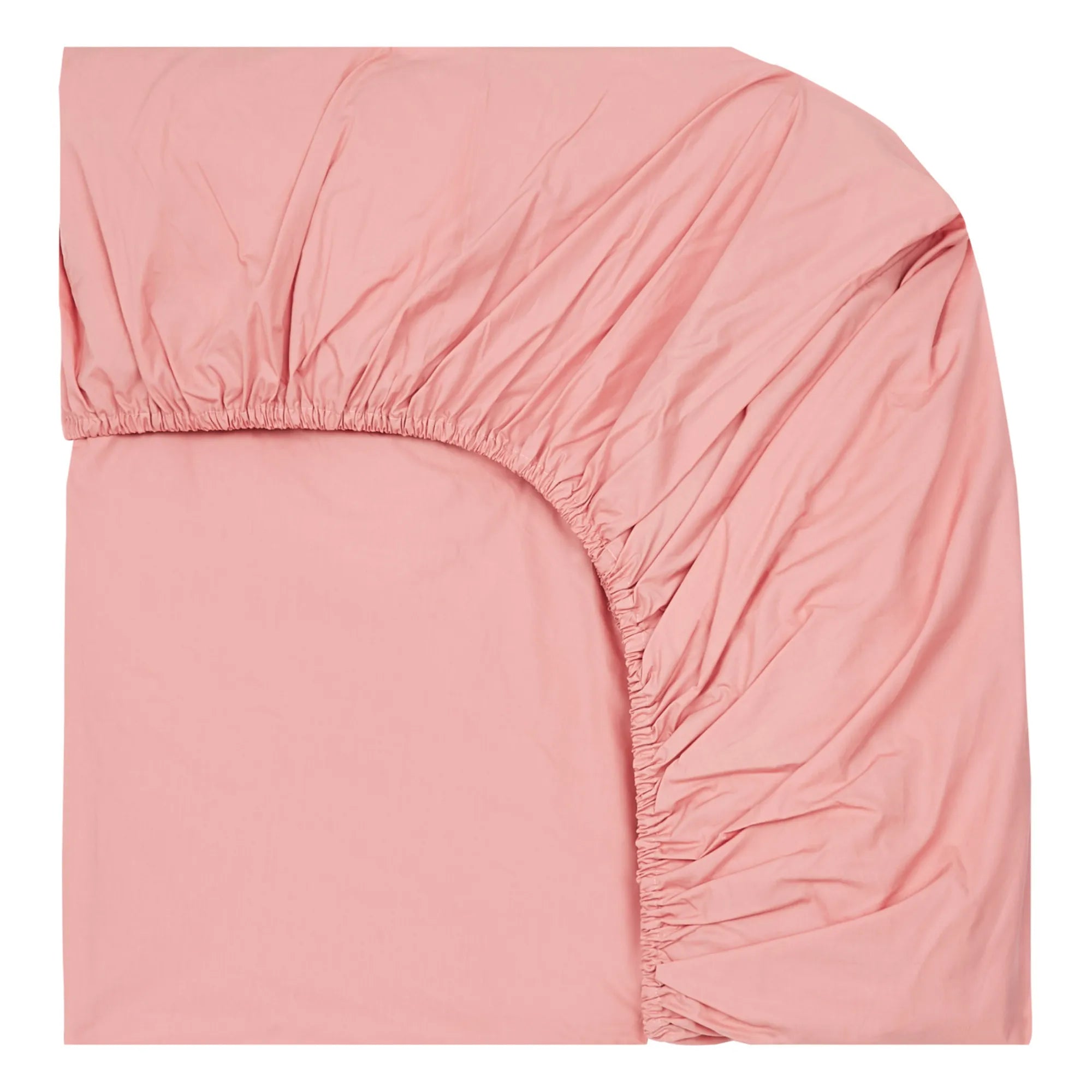 Suite 702 - Organic Percale Elastic Fitted Sheet | Dust Pink