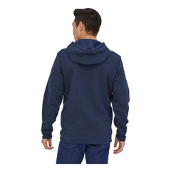 Patagonia - P-6 Logo Geri Dönüştürülmüş Polyester Hoodie - Erkek Koleksiyonu | Lacivert