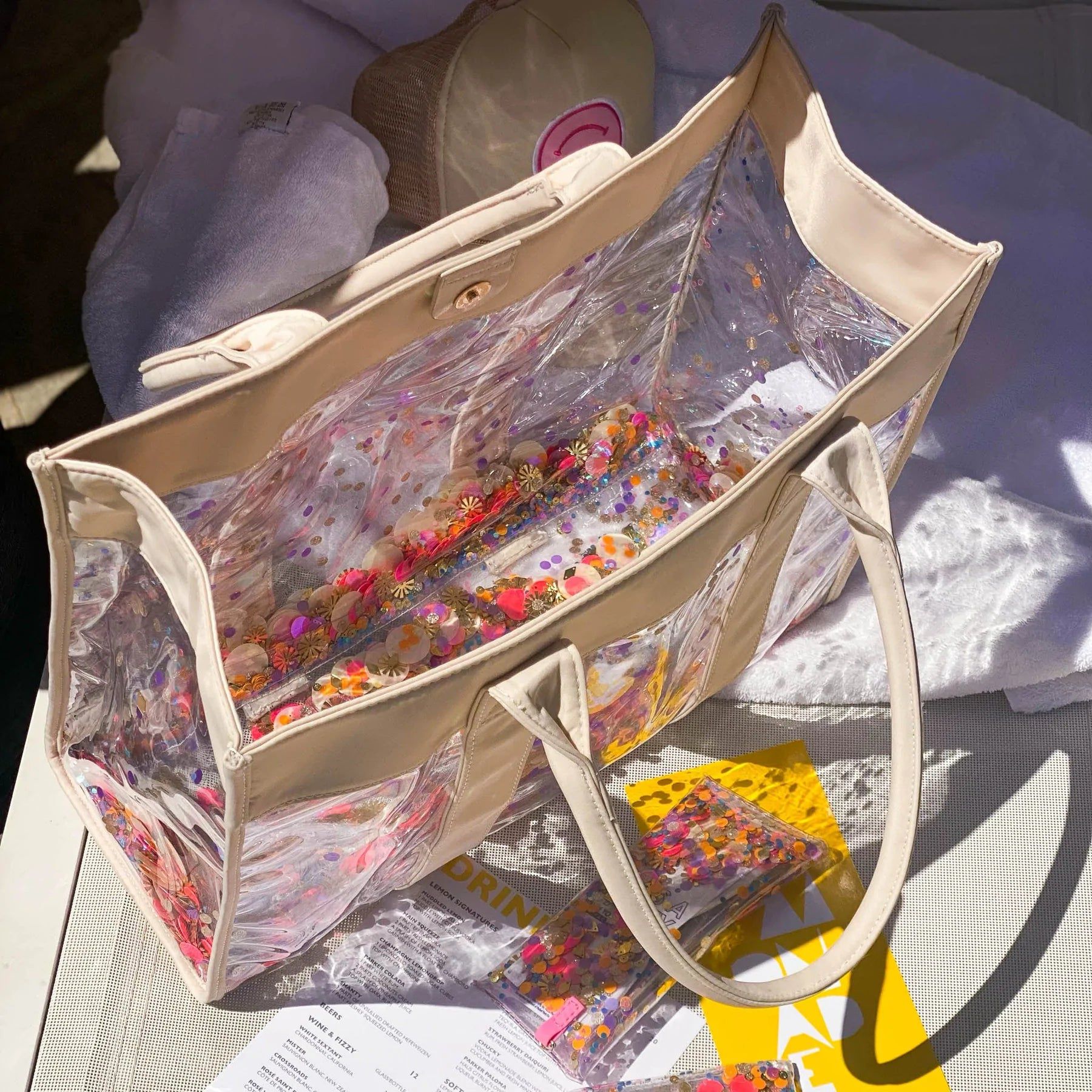 Packed Party - Confetti Beach and Shoulder Bag 