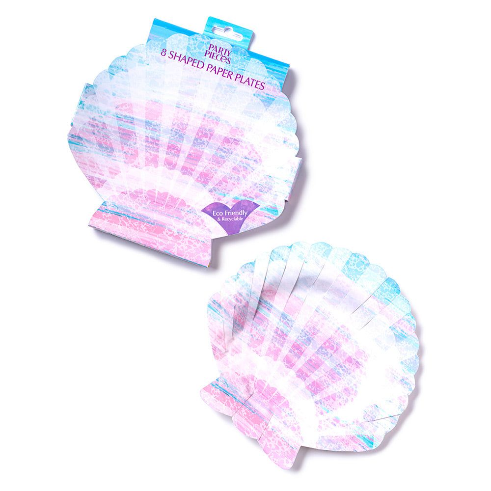 Party Pieces - Mermaid 8-Pack Party Paper Plates