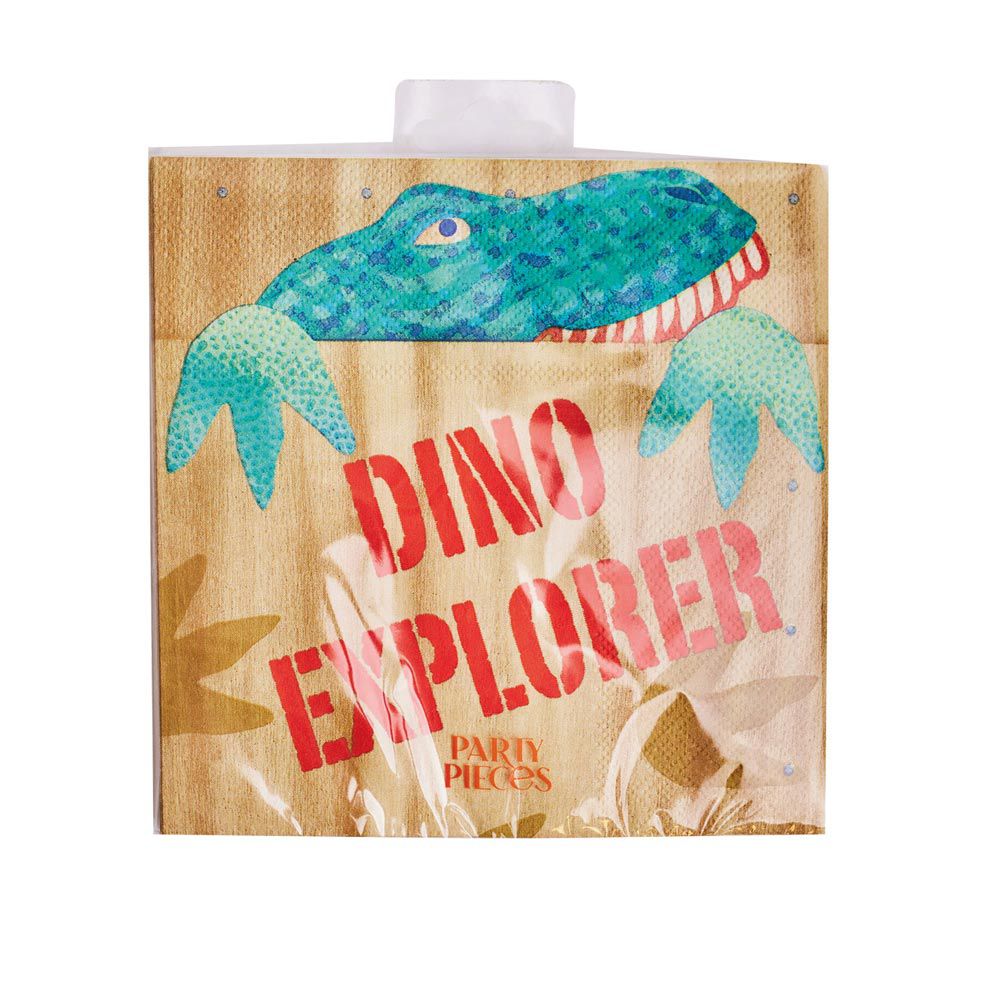Party Pieces - Dino the Explorer 16-Pack Party Napkins