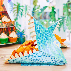 Party Pieces - Explorer Dino Paper Party Treat Tray 