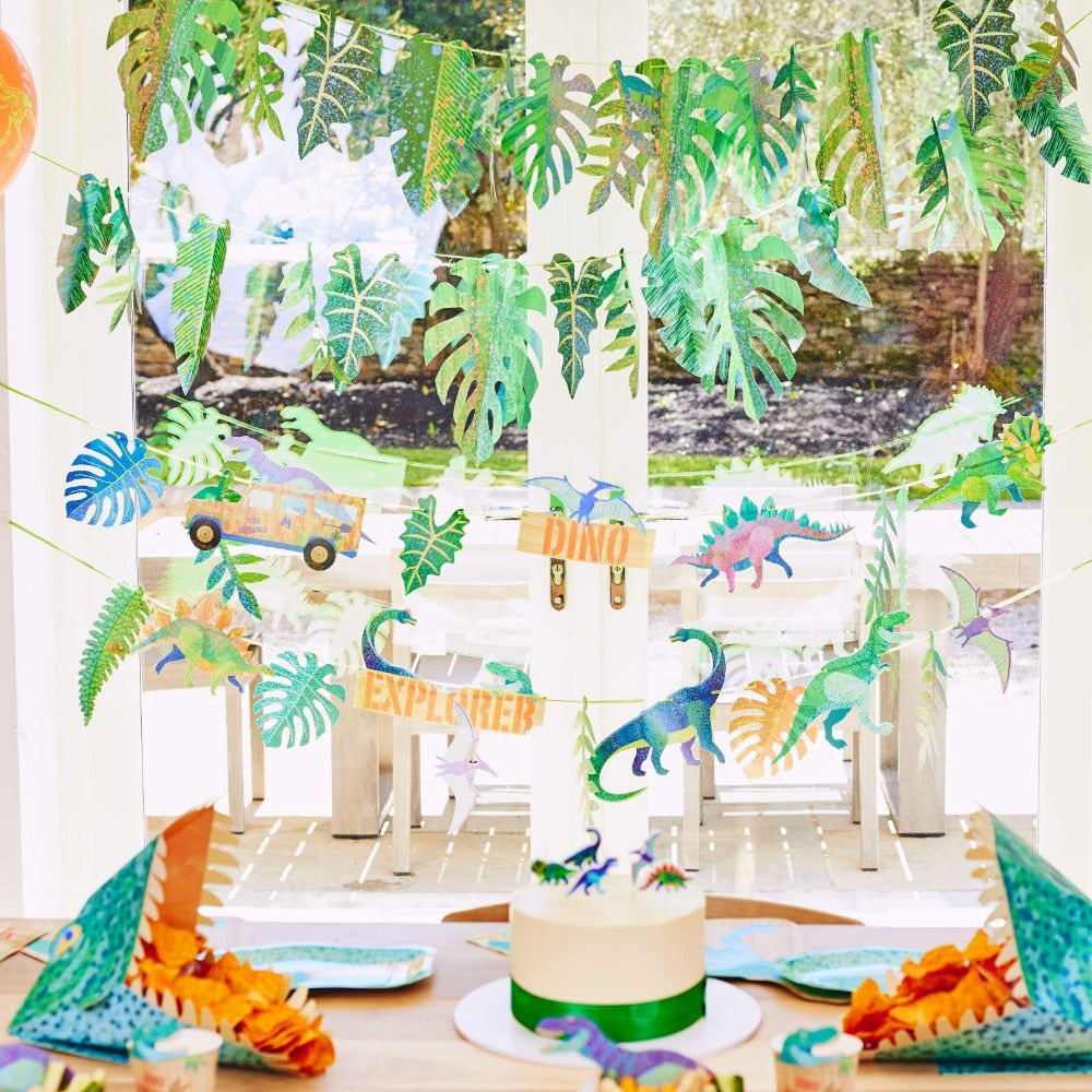Party Pieces - Explorer Dino Party Hanging Decorations 