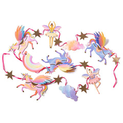 Party Pieces - Unicorn 3 Metre Hanging Ornaments 