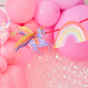 Party Pieces - Unicorn 3 Metre Hanging Ornaments 