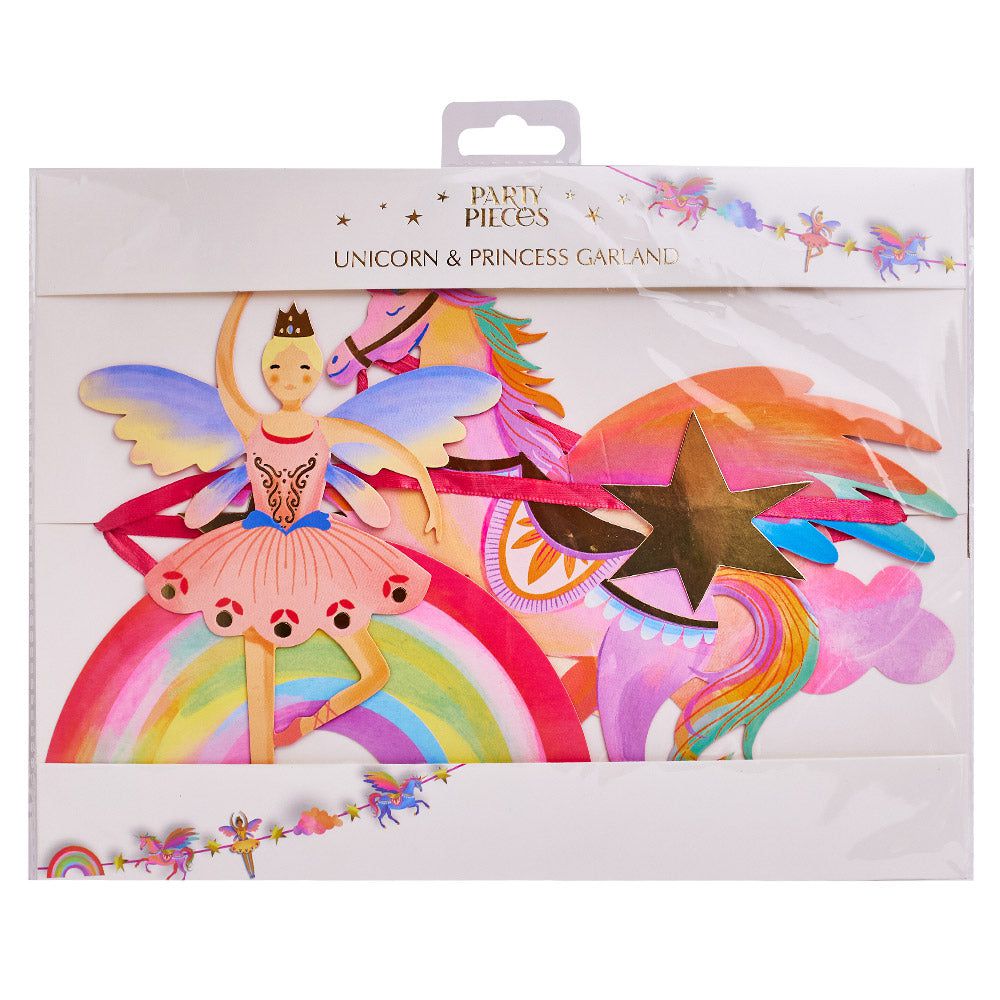 Party Pieces - Unicorn 3 Metre Hanging Ornaments 