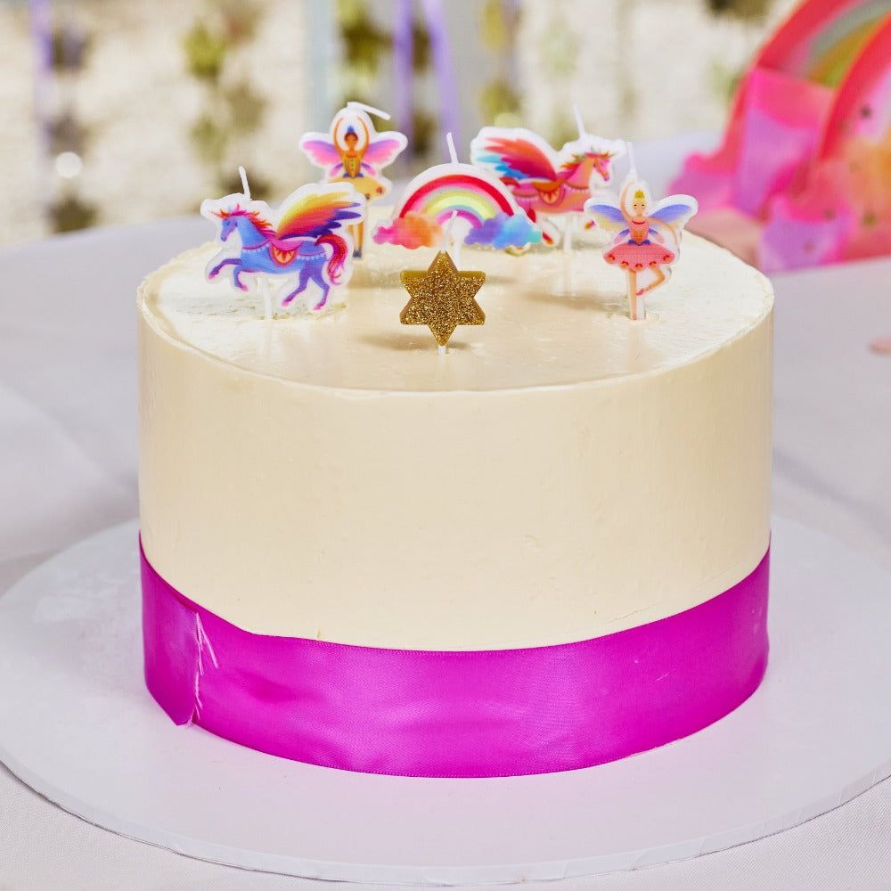Party Pieces - Unicorn 5-Piece Party Candles