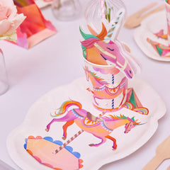 Party Pieces - Unicorn 8-Pack Paper Plates