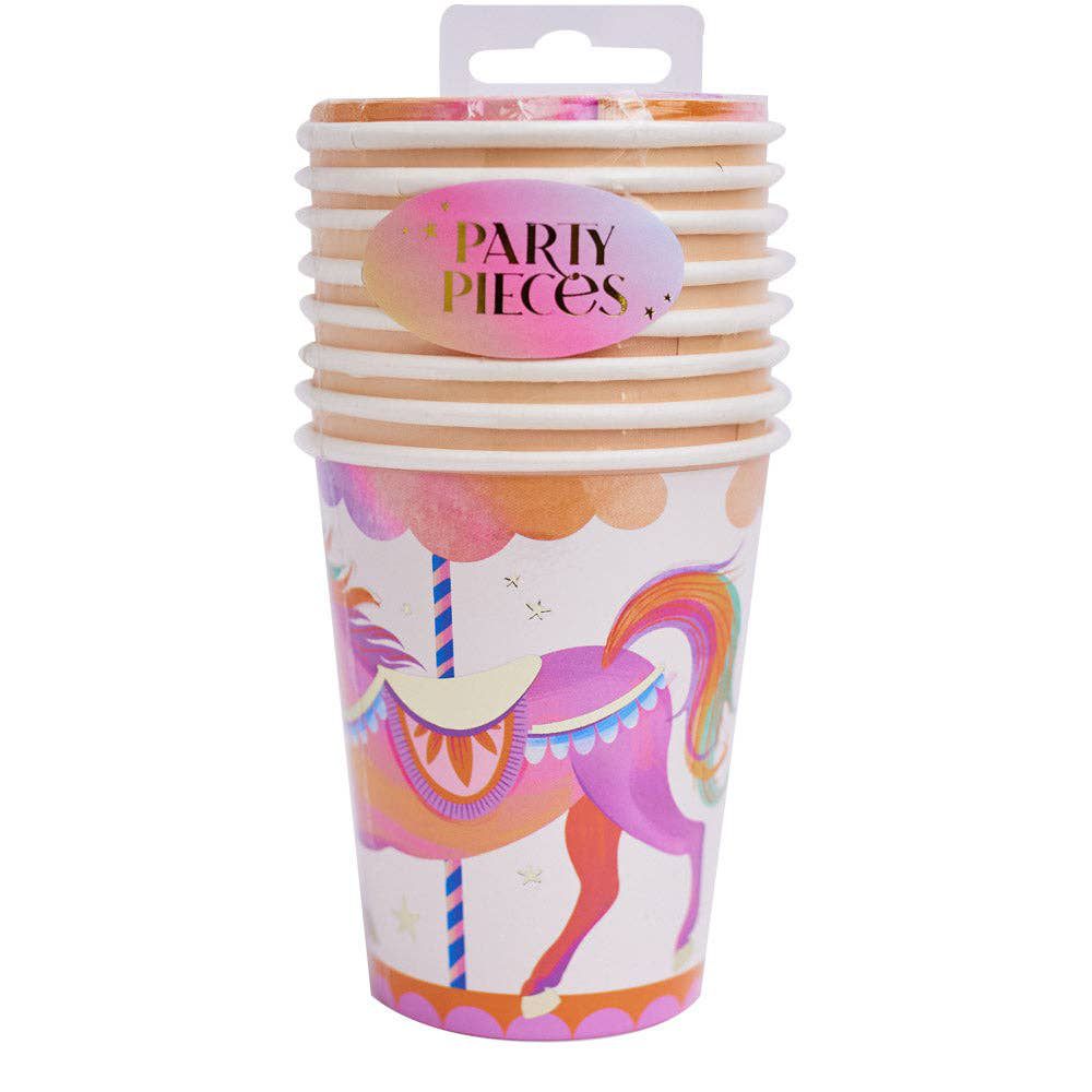 Party Pieces - Unicorn 8-Piece Party Paper Cups