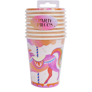 Party Pieces - Unicorn 8-Piece Party Paper Cups