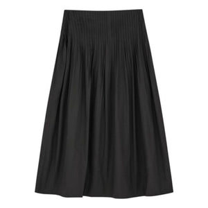 Skall Studio - Pavlova Cotton Skirt | Black