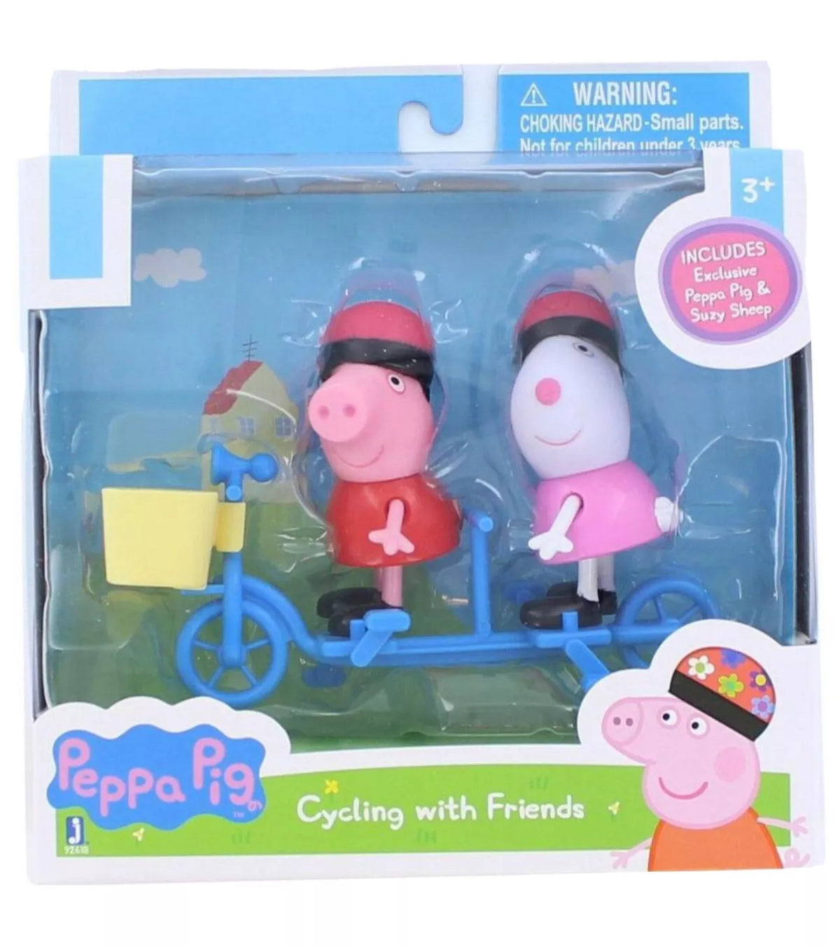 Peppa Pig - Bicycle Trip with Friend Figure Toy Set
