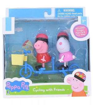 Peppa Pig - Bicycle Trip with Friend Figure Toy Set
