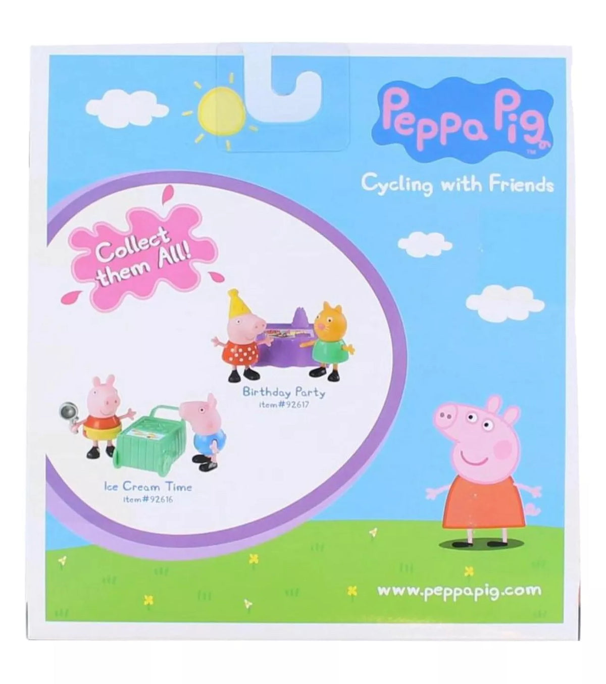Peppa Pig - Bicycle Trip with Friend Figure Toy Set