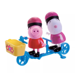 Peppa Pig - Bicycle Trip with Friend Figure Toy Set