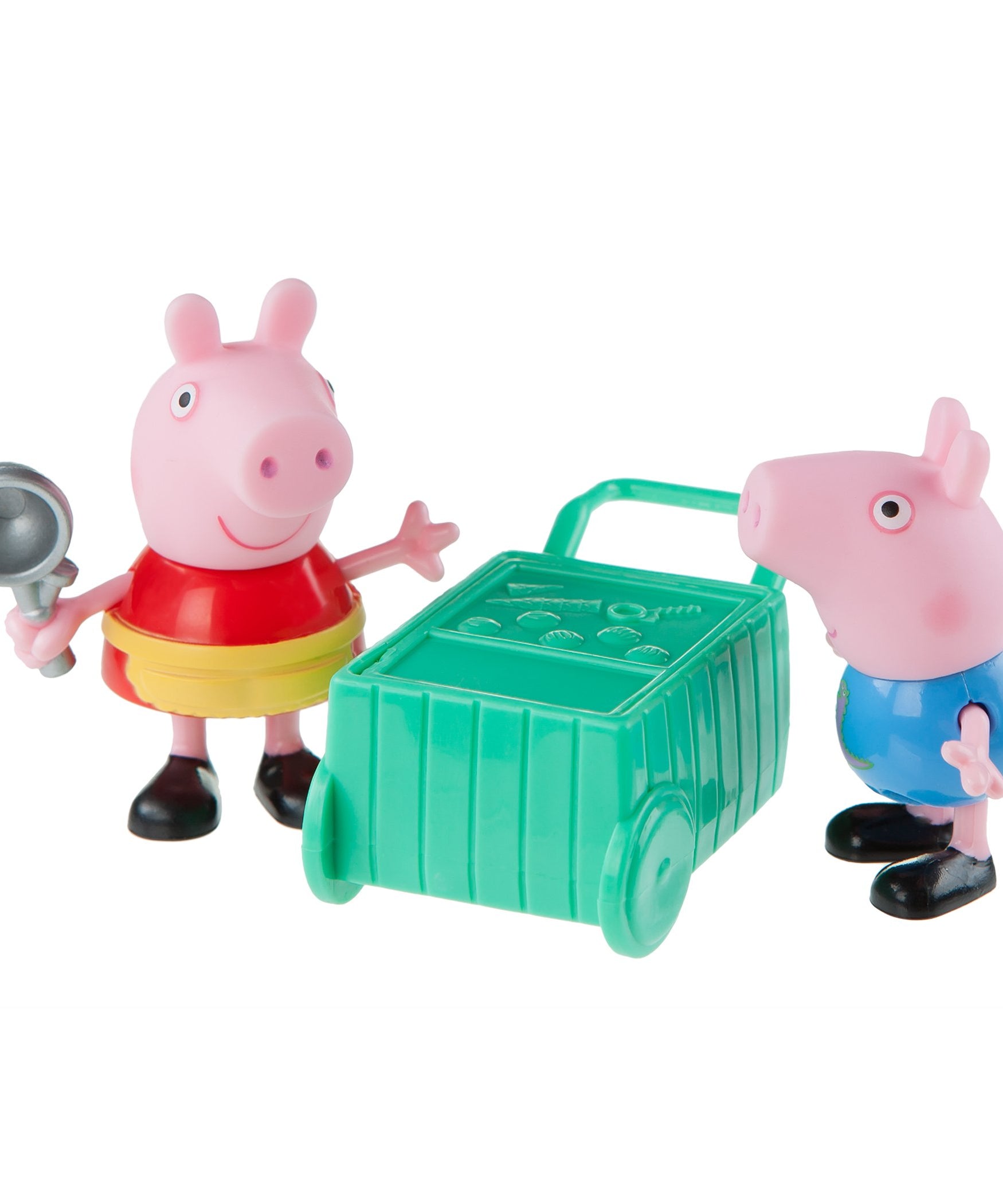 Peppa Pig - Ice Cream Seller Peppa and Her Brother George Figure Toy Set