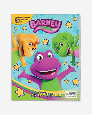 Phidal - Mattel Barney English Activity and Story Book