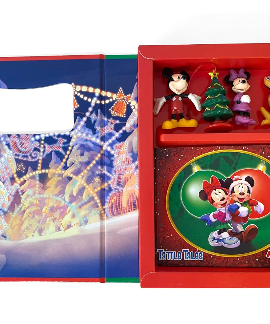 Phidal - Mickey and Friends Christmas Fun Figure Toy English Activity and Story Book