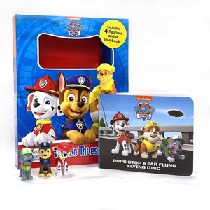 Phidal - Paw Patrol Tattle Tales English Activity and Story Book with Figure Toy