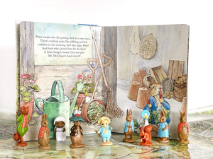 Phidal - Peter Rabbit Figurine English Activity and Story Book