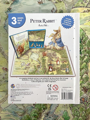 Phidal - Peter Rabbit Figurine English Activity and Story Book