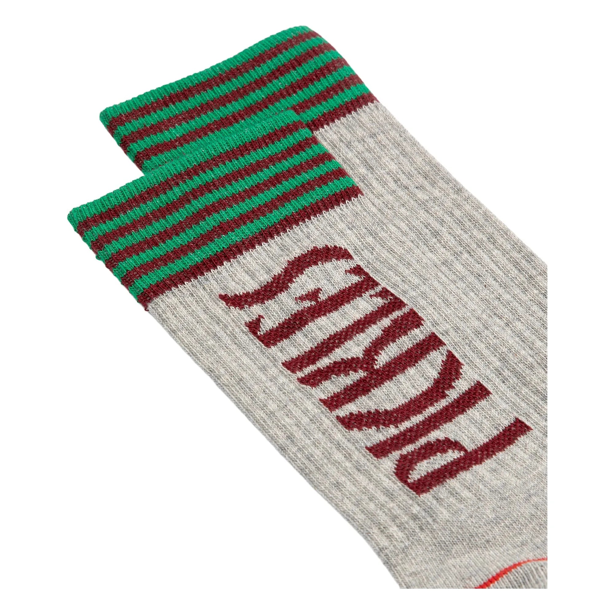 Bobo Choses - Heather Gray Organic Cotton Long Socks