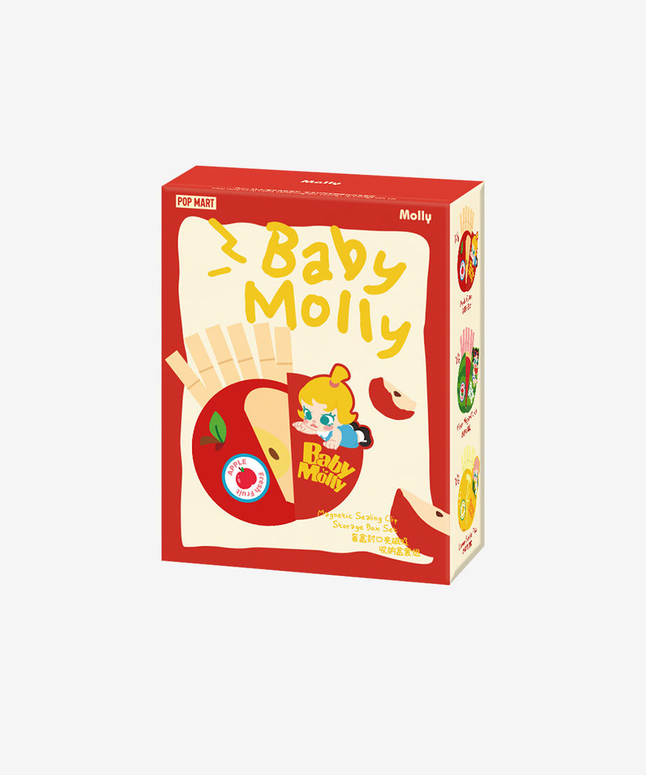 Pop Mart - Original Baby Molly Fruity Aroma Series Magnetic Lock Storage Blind Box Set
