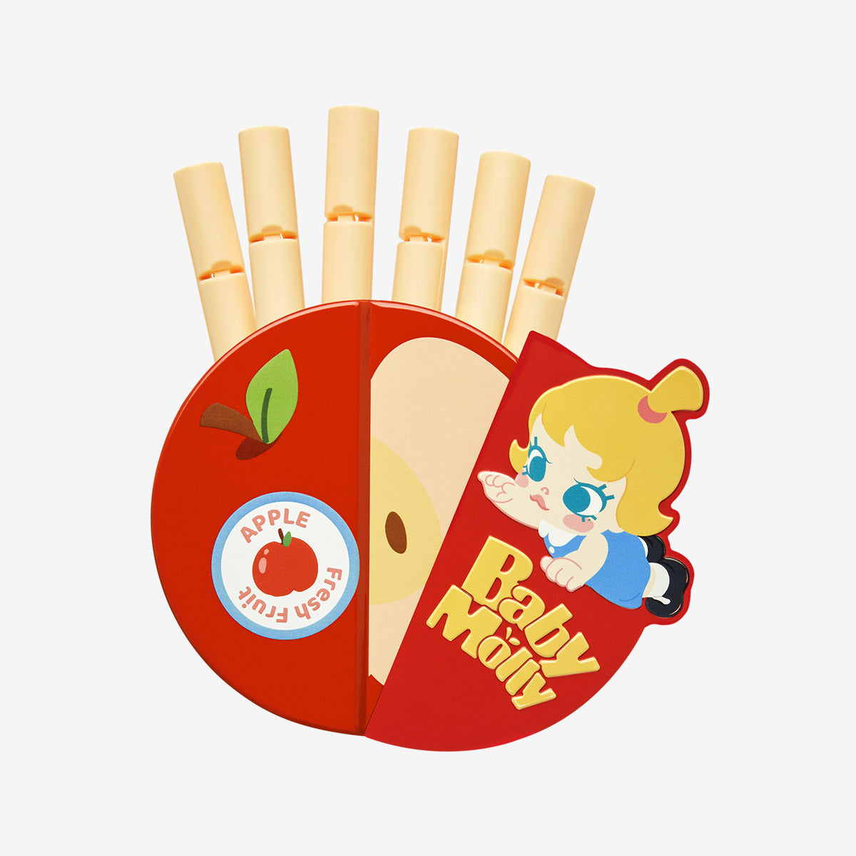 Pop Mart - Original Baby Molly Fruity Aroma Series Magnetic Lock Storage Blind Box Set