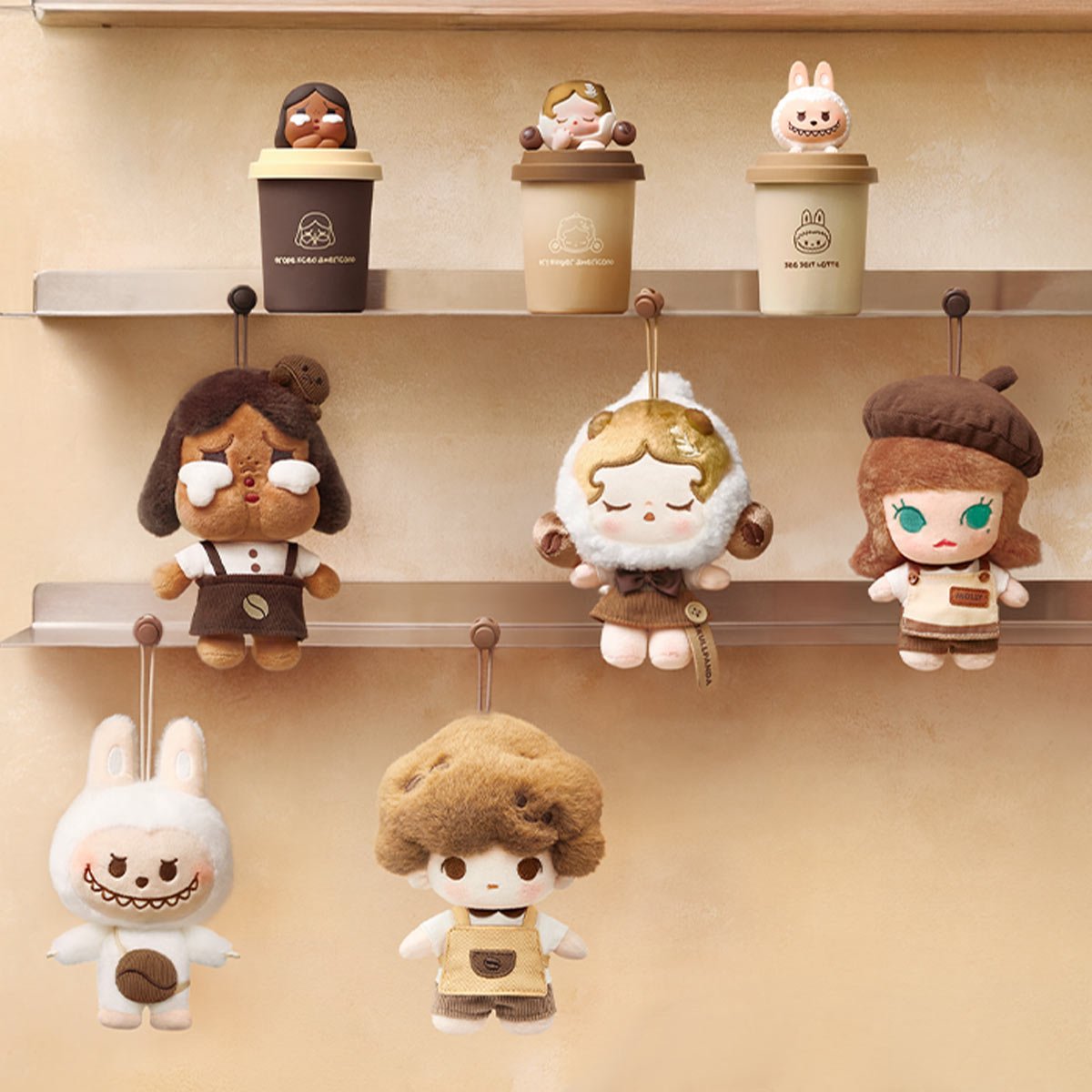 Pop Mart - Original Bean Coffee Factory Plush Doll Blind Box