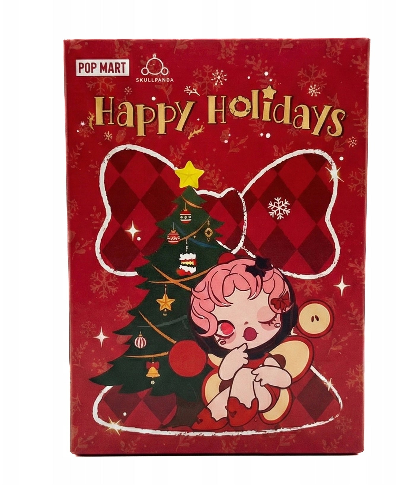 Pop Mart - Original Skullpanda Happy Holidays Tree Ornament